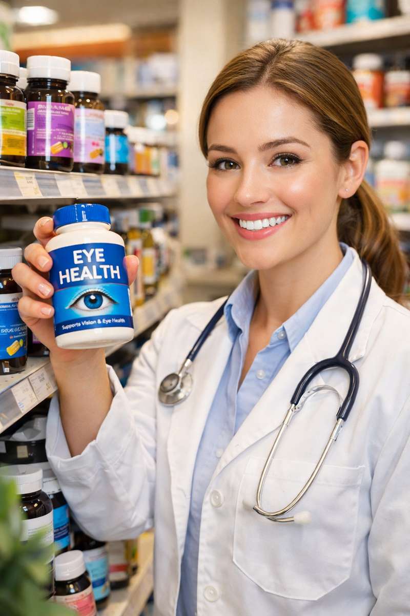 Natural eye supplements for healthy vision and eye protection